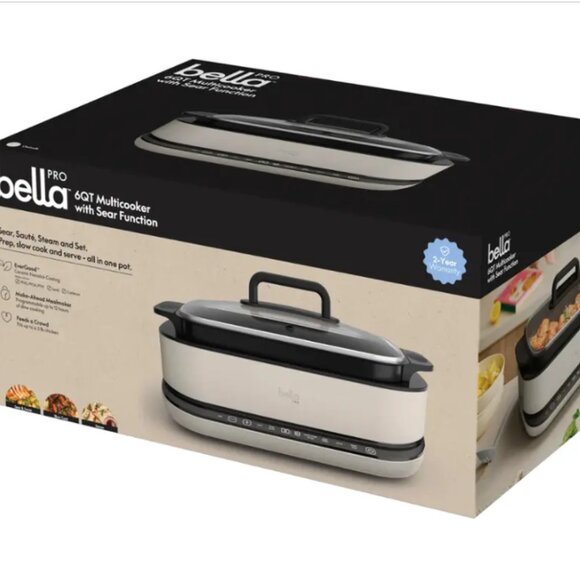 PRO - 6-qt. Multicooker with Sear Function ( NEW WITH BOX) - Picture 1 of 12